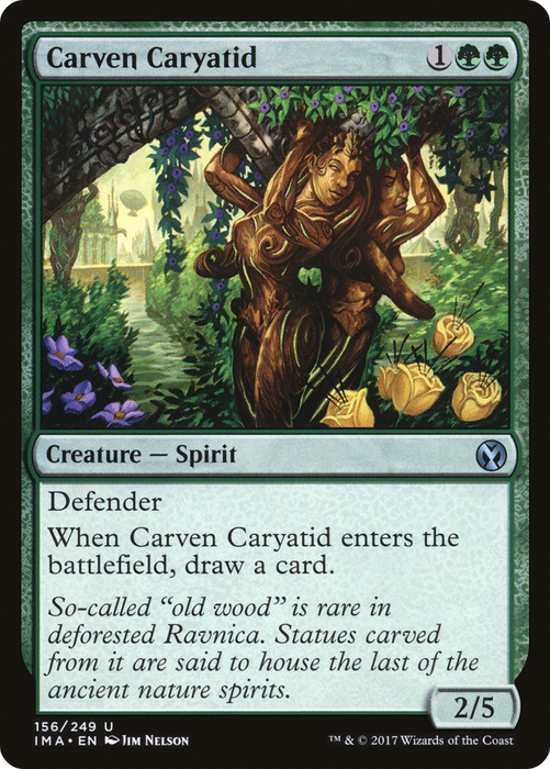 Carven Caryatid (IMA-156) - uncommon - Foil