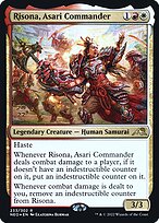 Risona, Asari Commander (PRE-233S) - rare - Foil