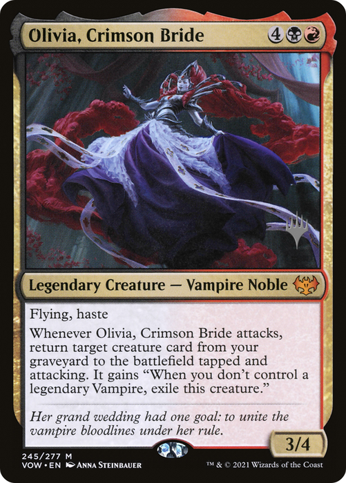 Olivia, Crimson Bride (PPNEO-245P) - mythic