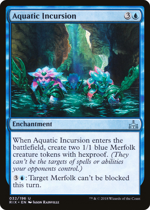 Aquatic Incursion (RIX-032) - uncommon