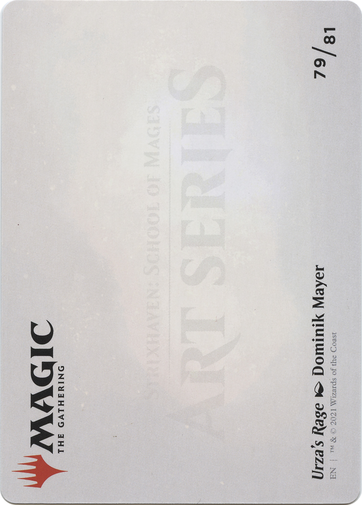 Urza's Rage // Urza's Rage (ASTX-079) - common (Borderless)