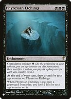 Phyrexian Etchings (LIST-CSP-67) - rare