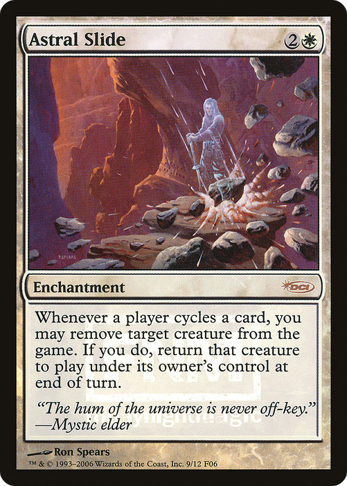Astral Slide (FNM-009) - rare - Foil