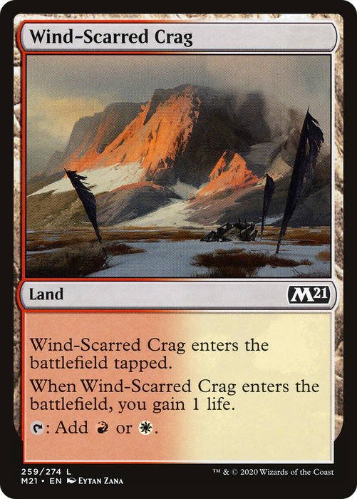 Wind-Scarred Crag (M21-259) - common