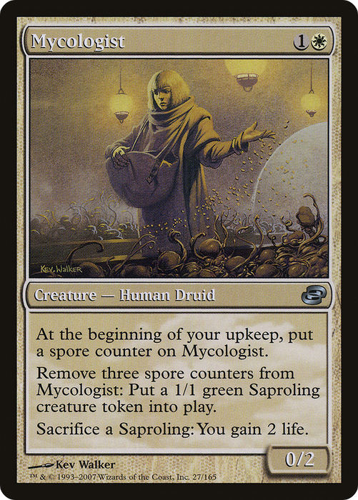 Mycologist (PLC-027) - uncommon: (colorshifted) - Foil
