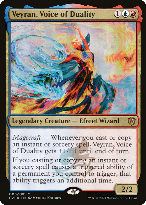 Veyran, Voice of Duality (C21-003) - mythic - Foil