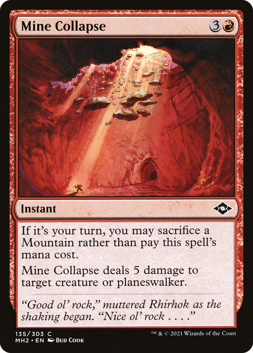 Mine Collapse (MH2-135) - common - Foil