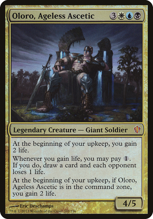 Oloro, Ageless Ascetic (OVER-203) - mythic - Foil