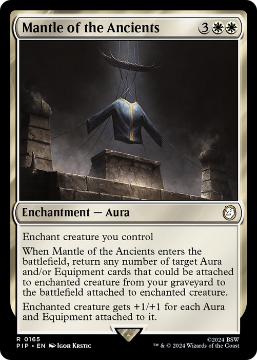 Mantle of the Ancients (PIP-165) - rare