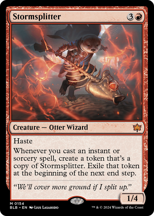 Stormsplitter (BLB-154) - mythic