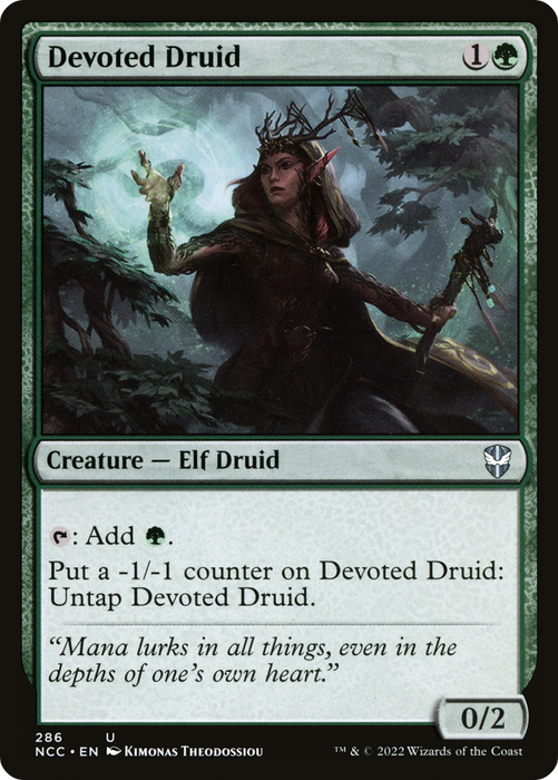 Devoted Druid (NCC-286) - uncommon