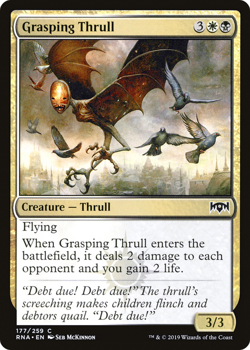 Grasping Thrull (RNA-177) - common - Foil
