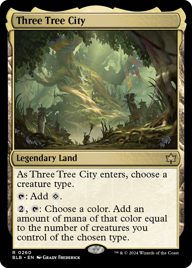 Three Tree City (BLB-260) - rare - Foil