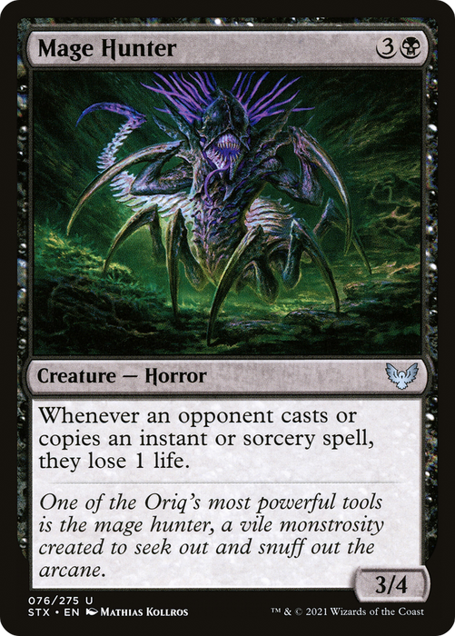 Mage Hunter (STX-076) - uncommon - Foil