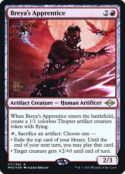 Breya's Apprentice (PRE-117S) - rare - Foil