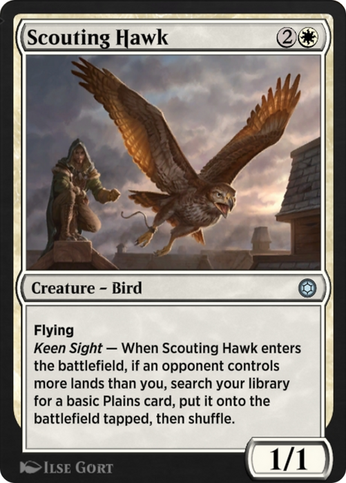 Scouting Hawk (HBG-102) - uncommon