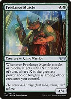 Freelance Muscle (SNC-147) - uncommon