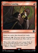 Faithless Looting (LTC-215) - common