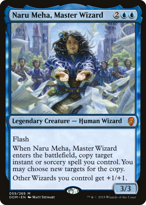 Naru Meha, Master Wizard (DOM-059) - mythic - Foil
