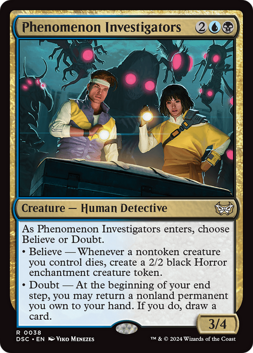 Phenomenon Investigators (DSC-038) - rare
