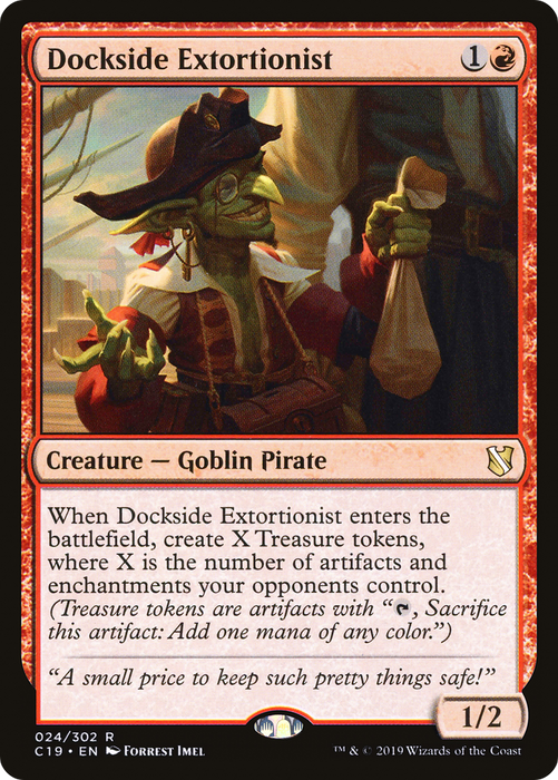 Dockside Extortionist (C19-024) - rare