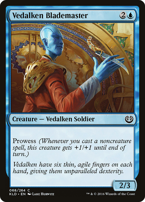 Vedalken Blademaster (KLD-068) - common
