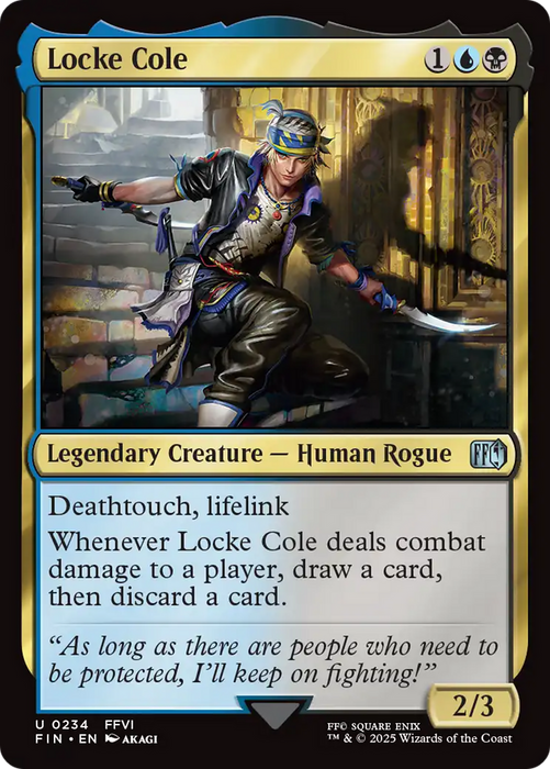 Locke Cole (FIN-234) - uncommon