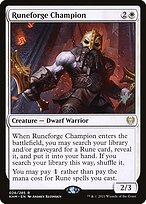 Runeforge Champion (PPKHM-26P) - rare