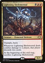 Lightning Skelemental (MH1-208) - rare - Foil
