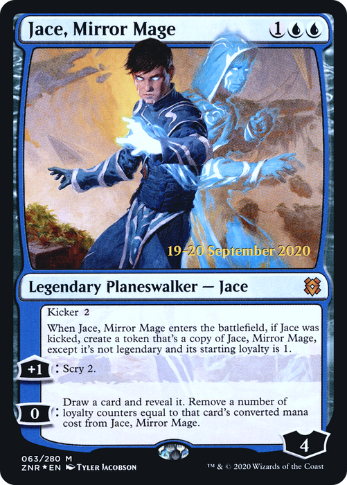 Jace, Mirror Mage (PRE-63S) - mythic - Foil
