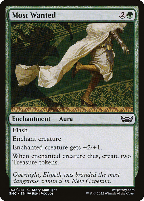 Most Wanted (SNC-153) - common - Foil