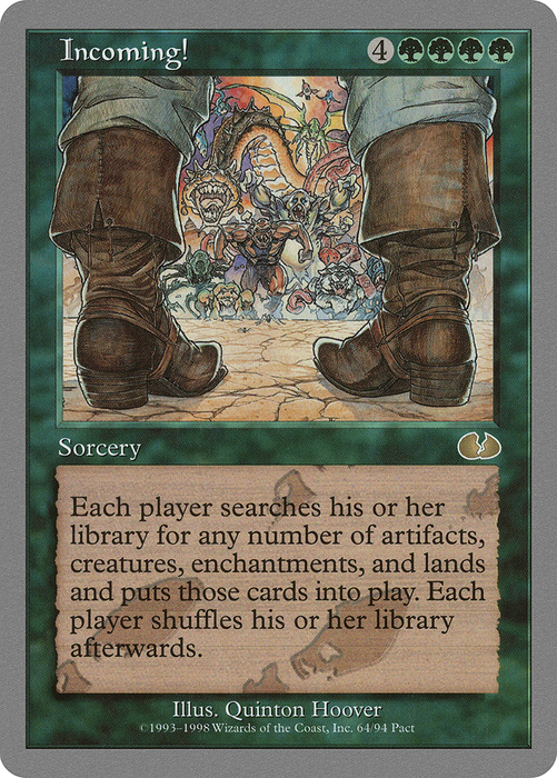 Incoming! (UGL-064) - rare