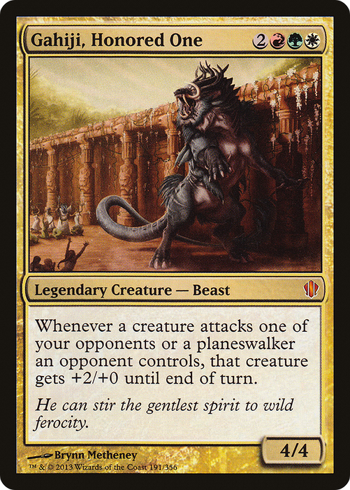 Gahiji, Honored One (C13-191) - mythic
