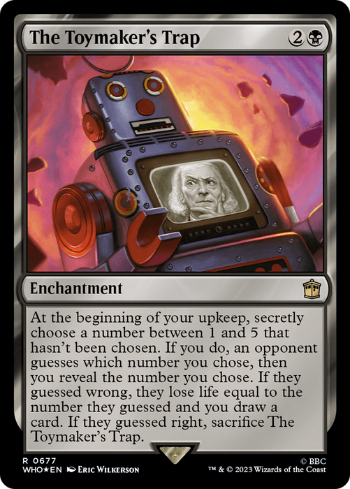The Toymaker's Trap (WHO-677) - rare - Foil