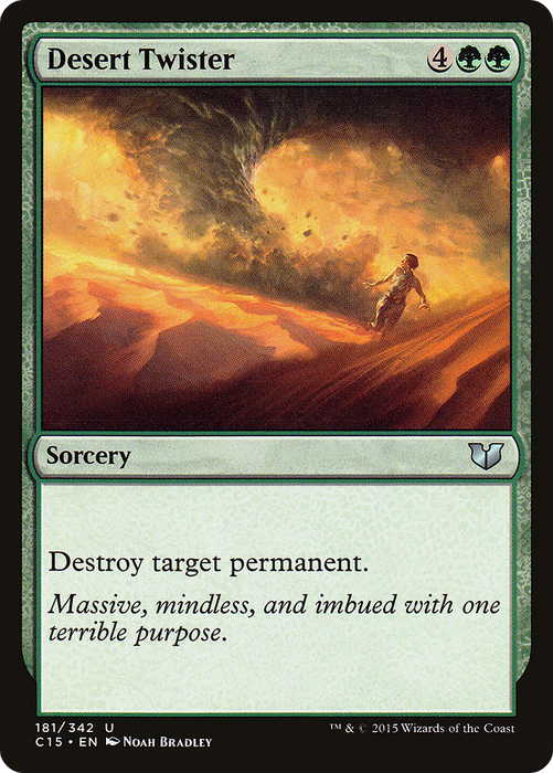 Desert Twister (C15-181) - uncommon