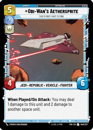 Obi-Wan’s Aethersprite - This is Why I Hate Flying (048/257) - TOTR - Uncommon