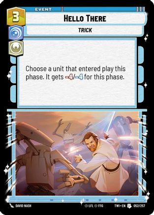 Hello There (052/257) - TOTR - Uncommon
