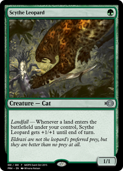 Scythe Leopard (PRM-58271) - uncommon - Foil