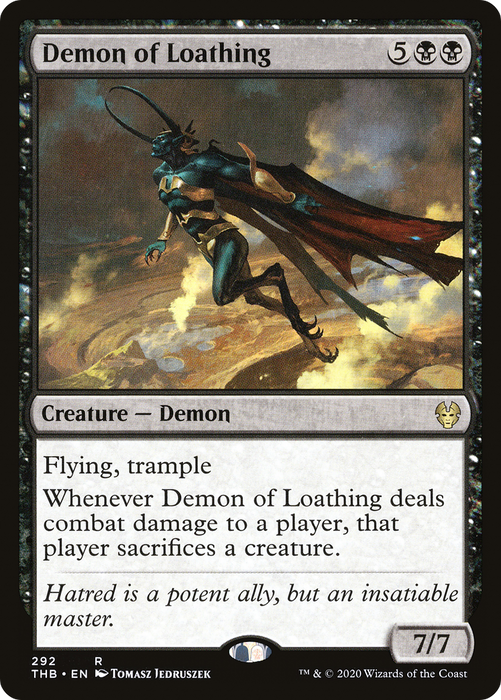 Demon of Loathing (THB-292) - rare