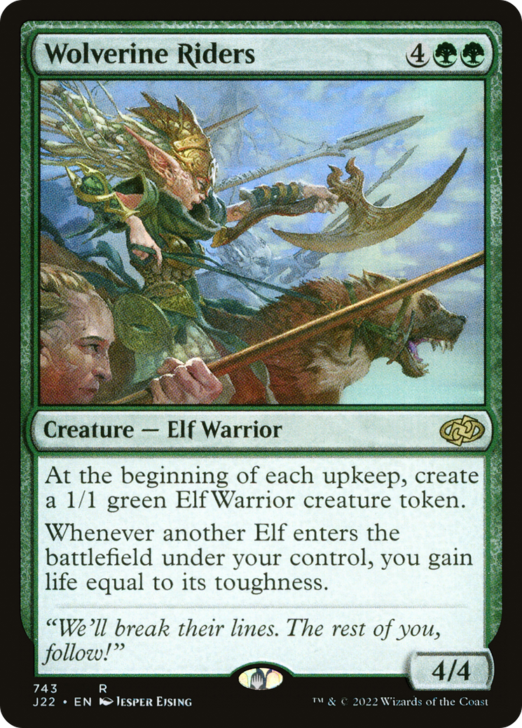 Wolverine Riders (J22-743) - rare