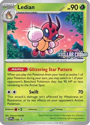 Ledian (133) - SSVPC  - Promo - Holofoil
