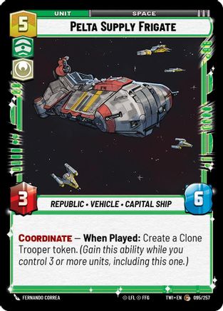 Pelta Supply Frigate (095/257) - TOTR - Common