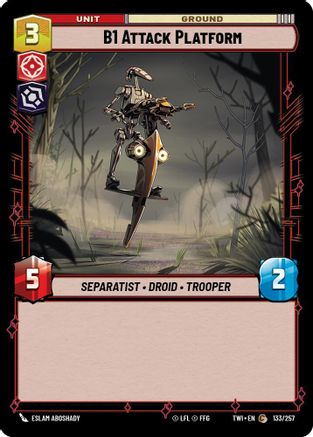 B1 Attack Platform (133/257) - TOTR - Common