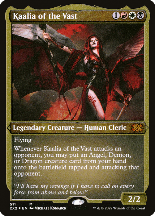 Kaalia of the Vast (2X2-511) - mythic - Etched Foil