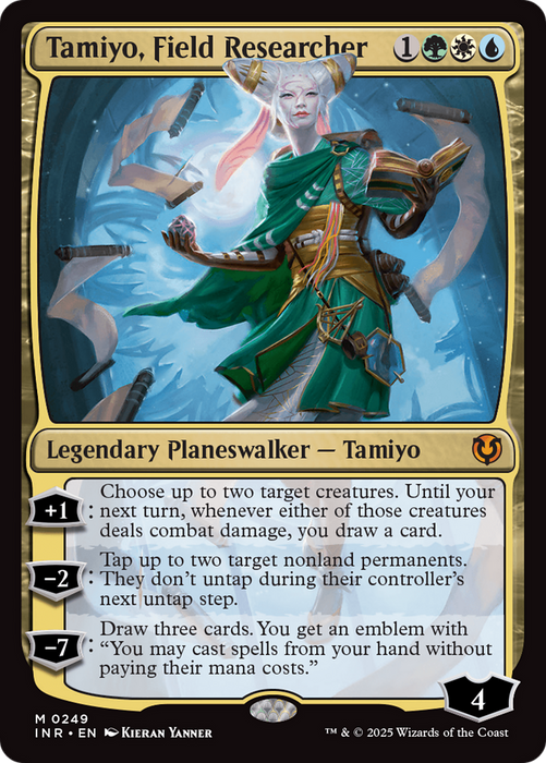 Tamiyo, Field Researcher (INR-249) - mythic - Foil