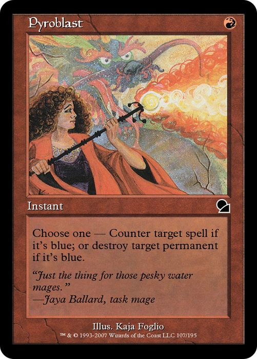 Pyroblast (ME1-107) - common - Foil