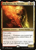 Jor Kadeen, the Prevailer (C21-220) - rare