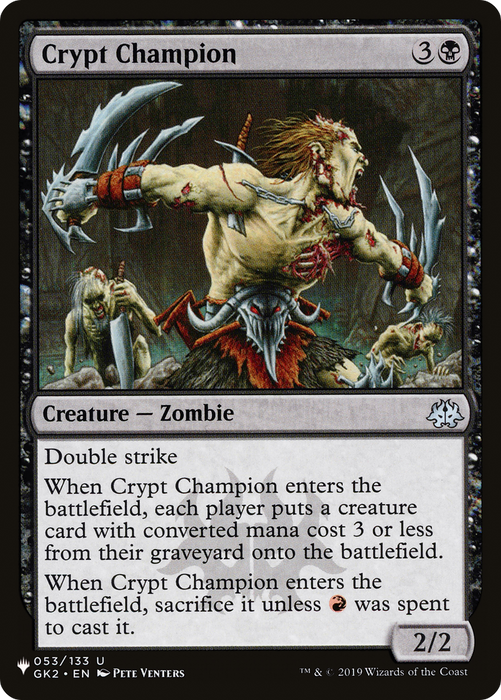 Crypt Champion (LIST-GK2-53) - uncommon