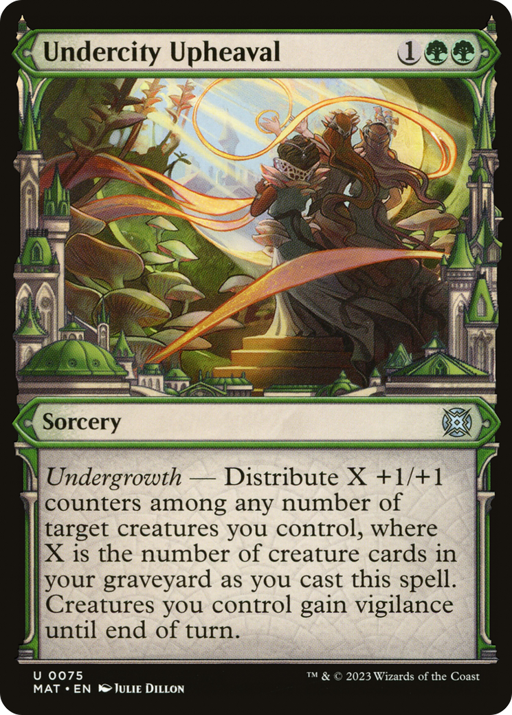 Undercity Upheaval (MAT-075) - uncommon: (Showcase) - Foil