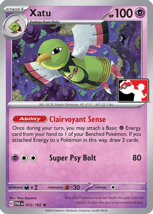 Xatu (072/182) - PPSC  - Rare